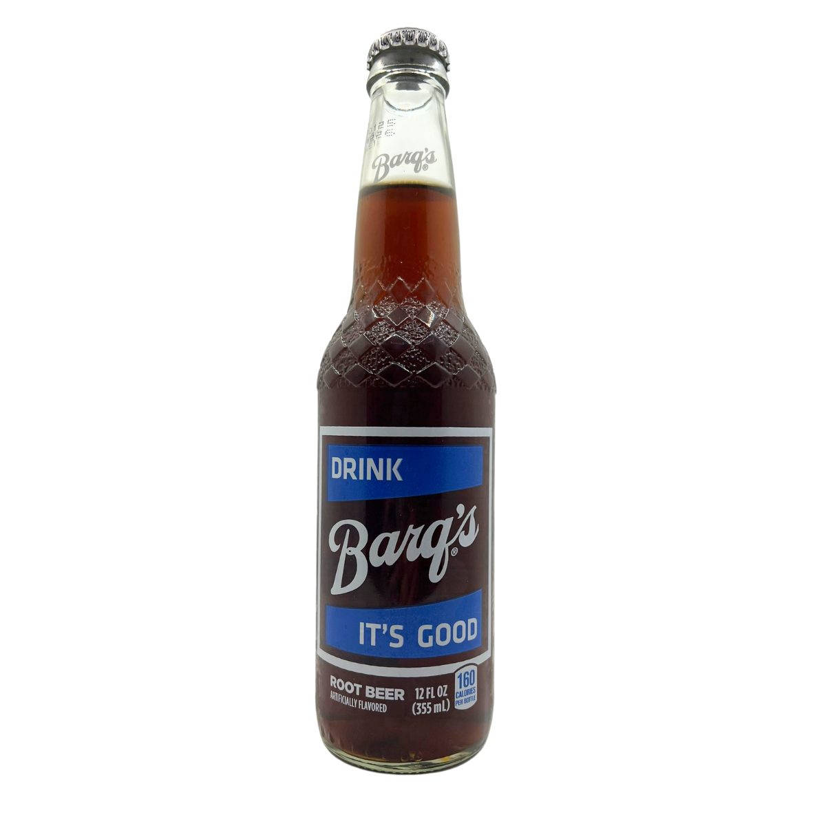 Barq's glass bottle root beer