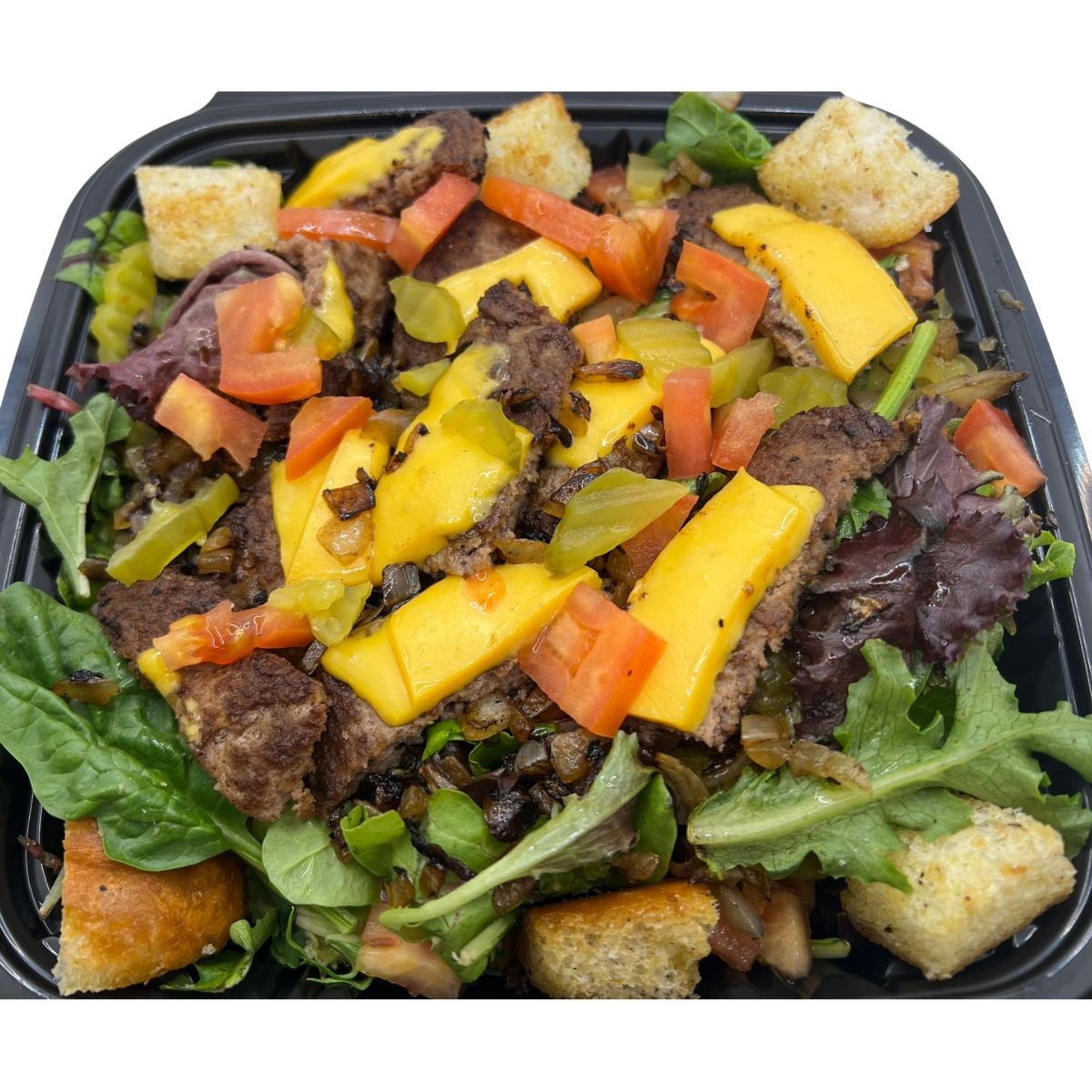 Pirate's Cove Cheeseburger salad