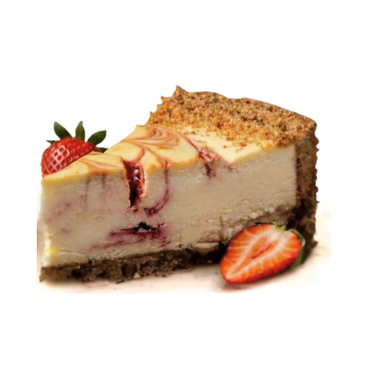Pirate's Cove strawberry cheesecake